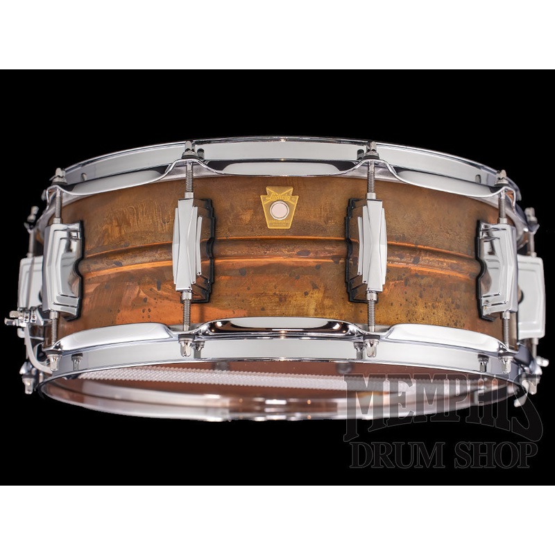 Ludwig 14x5 Raw Copperphonic Snare Drum