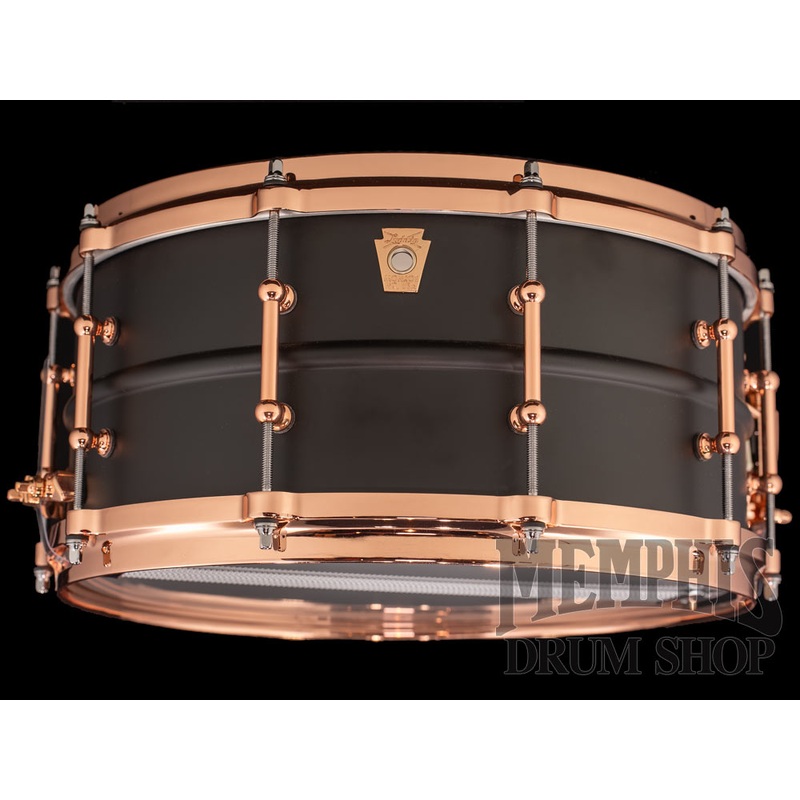 Ludwig 14x6.5 Black Beauty Hot Rod Snare Drum