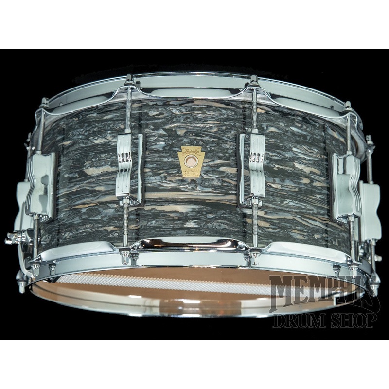 Ludwig 14x6.5 Classic Maple Snare Drum - Vintage Black Oyster Pearl