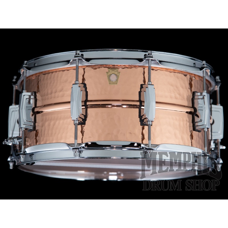 Ludwig 14x6.5 Copperphonic Hammered Snare Drum