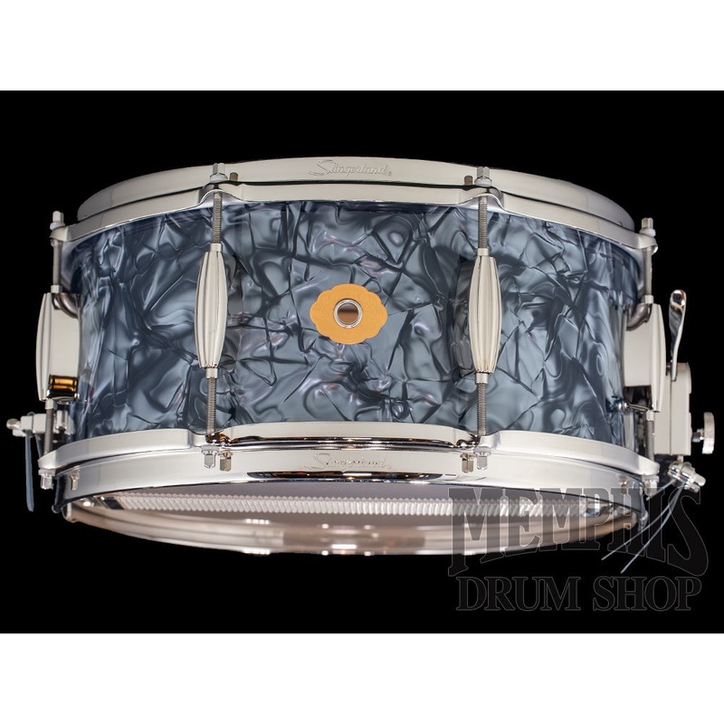 Slingerland 14x6.5 Radio King Artist Snare Drum - Black Diamond Pearl