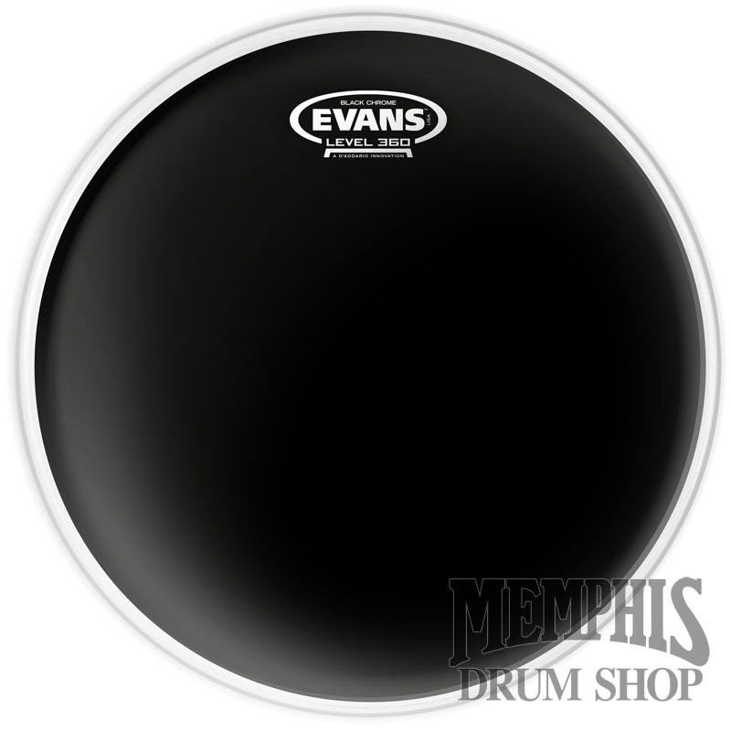 Evans Black Chrome 18" Drumhead