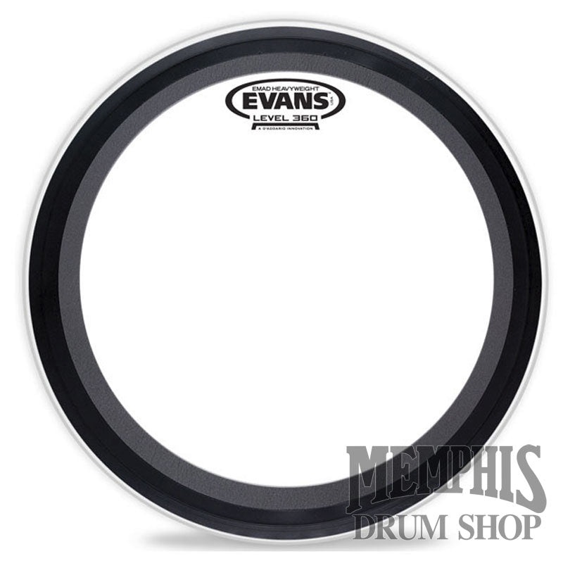 Evans EMAD Heavyweight Batter Clear 22" Drumhead