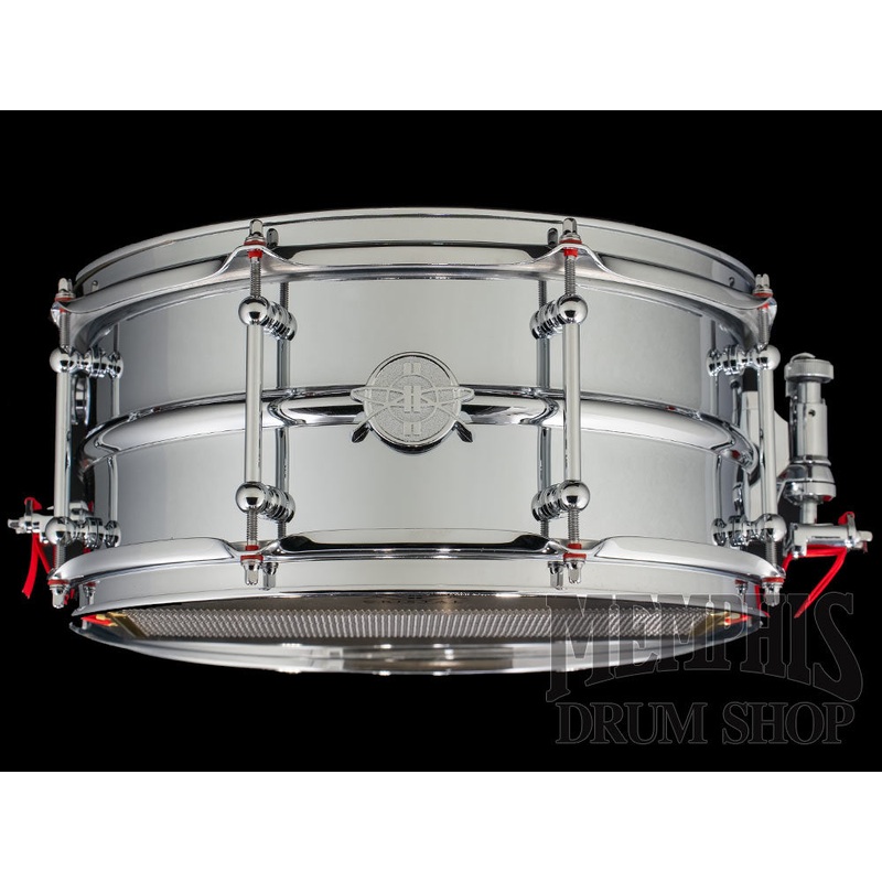 Dunnett Classic 14x6.5 Model 2N Chrome Over Brass Snare Drum
