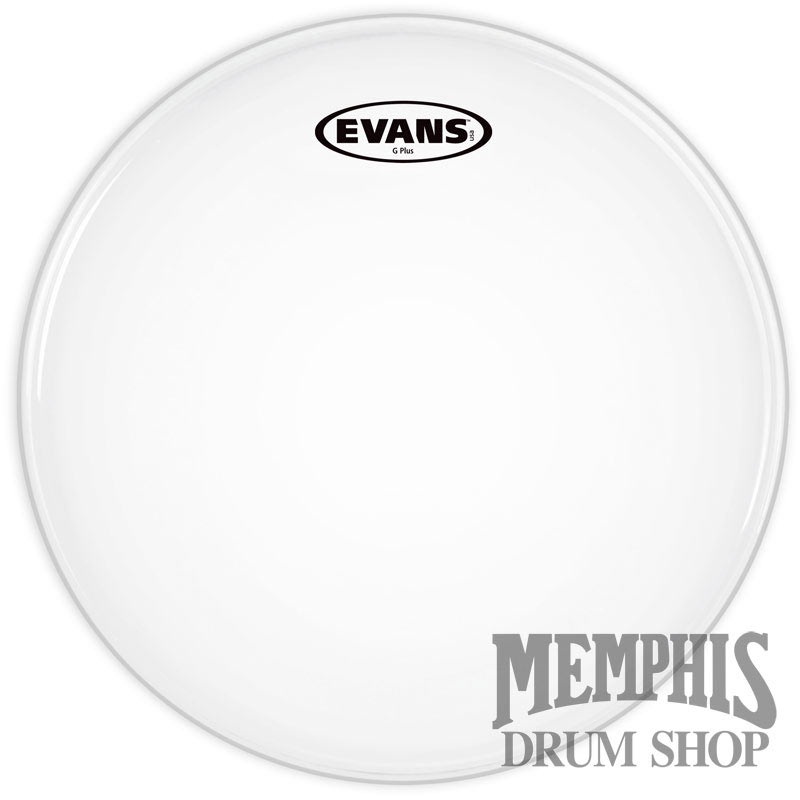 Evans G Plus Coated White 10" Drumhead