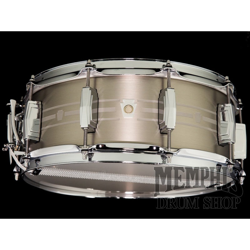 Ludwig 14x5.5 Heirloom Stainless Steel Snare Drum