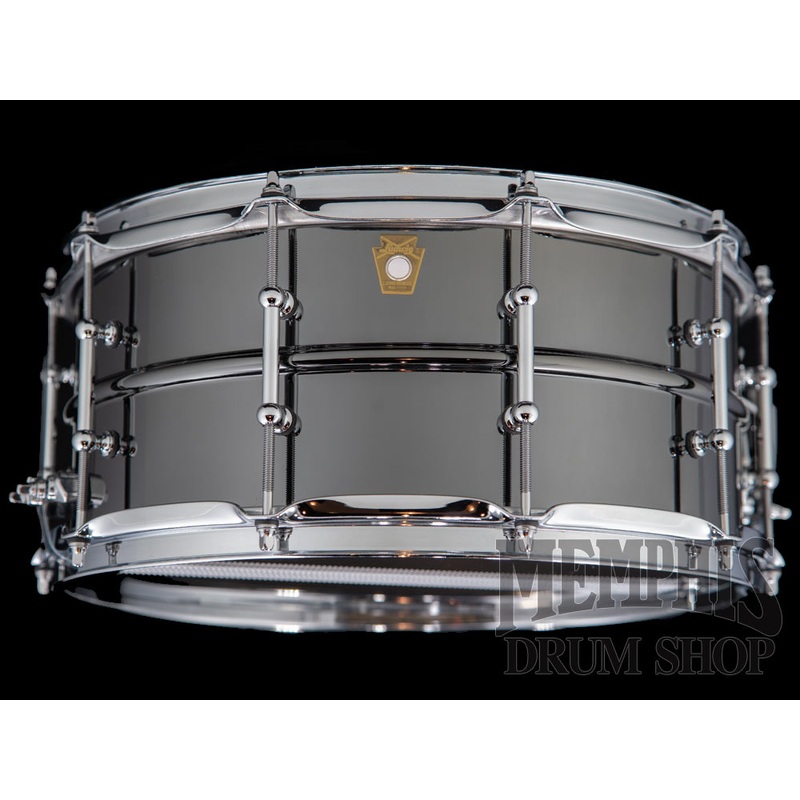 Ludwig 14x6.5 Black Beauty Snare Drum with Tube Lugs