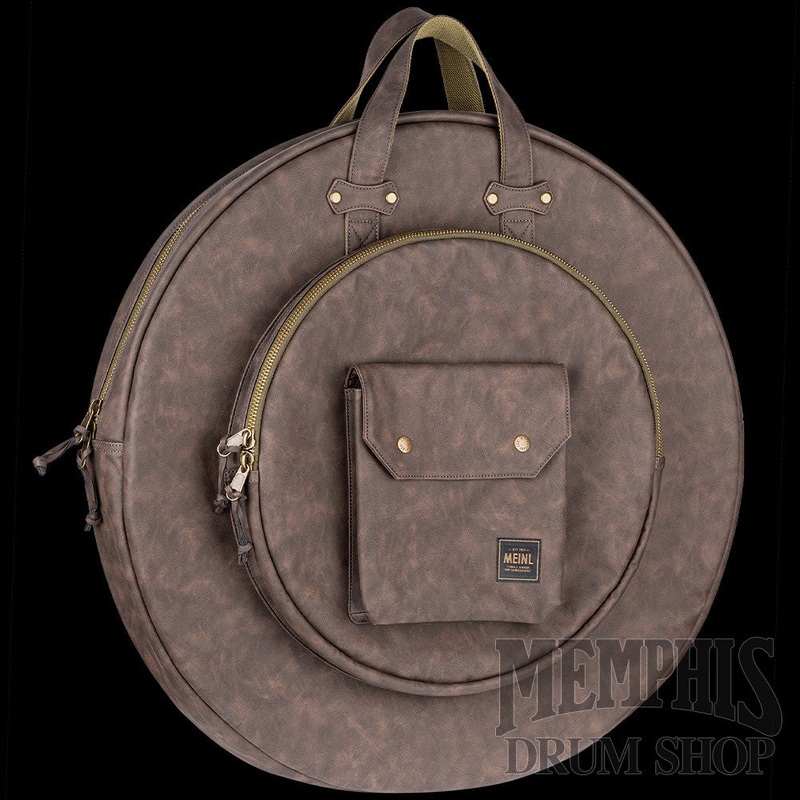 Meinl 22" Vintage Hyde Cymbal Bag - Dark Brown