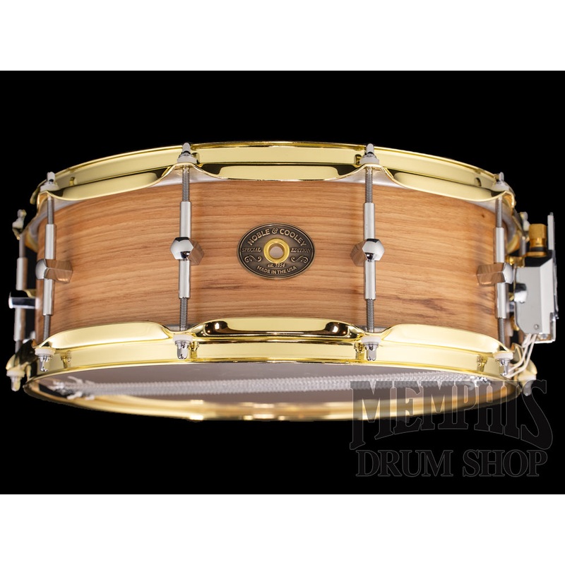 Noble & Cooley 14x5 Special Edition Solid Shell Classic Hickory Snare Drum