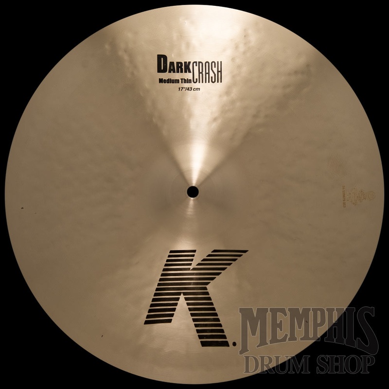Zildjian 17" K Dark Medium Thin Crash Cymbal