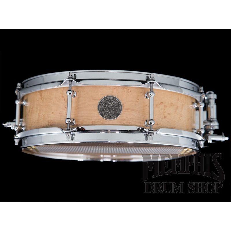 Stanton Moore Drum Company 14x4.5 Spirit of New Orleans Solid Birdseye Maple Snare Drum