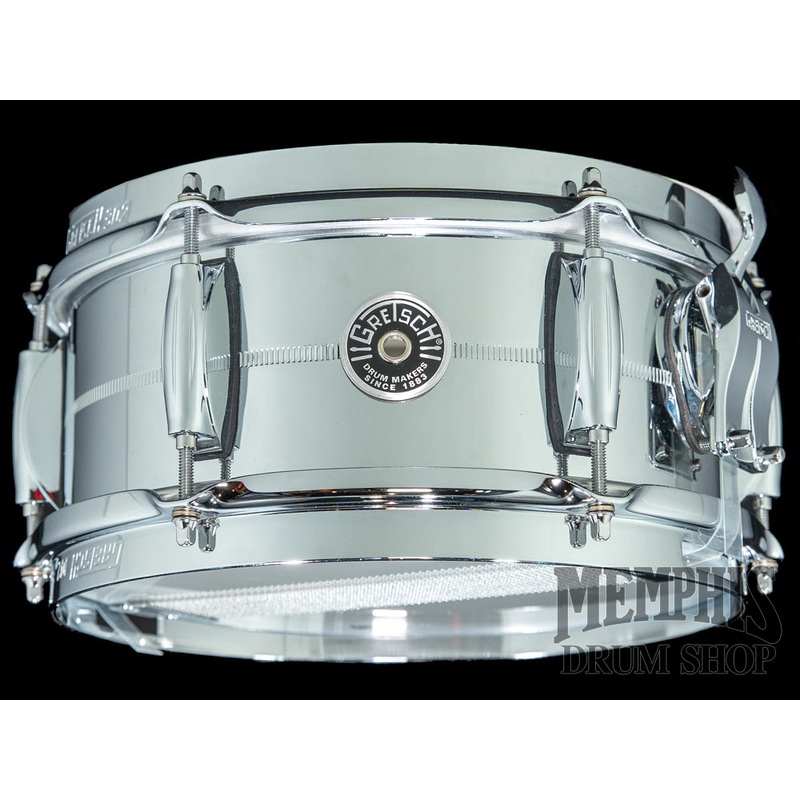 Gretsch 10x5 Brooklyn Chrome Over Steel Snare Drum