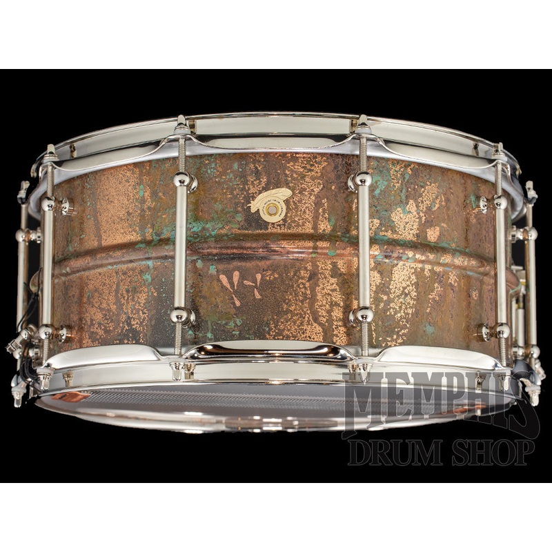 Joyful Noise 14x6.5 Copper Verdigris Blackbird Studio Model Snare Drum