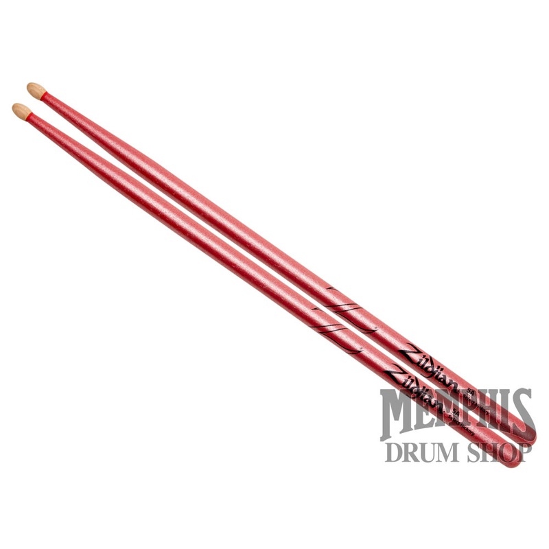Zildjian Chroma Series - 5A Chroma Pink Wood Tip Drumsticks Z5ACP