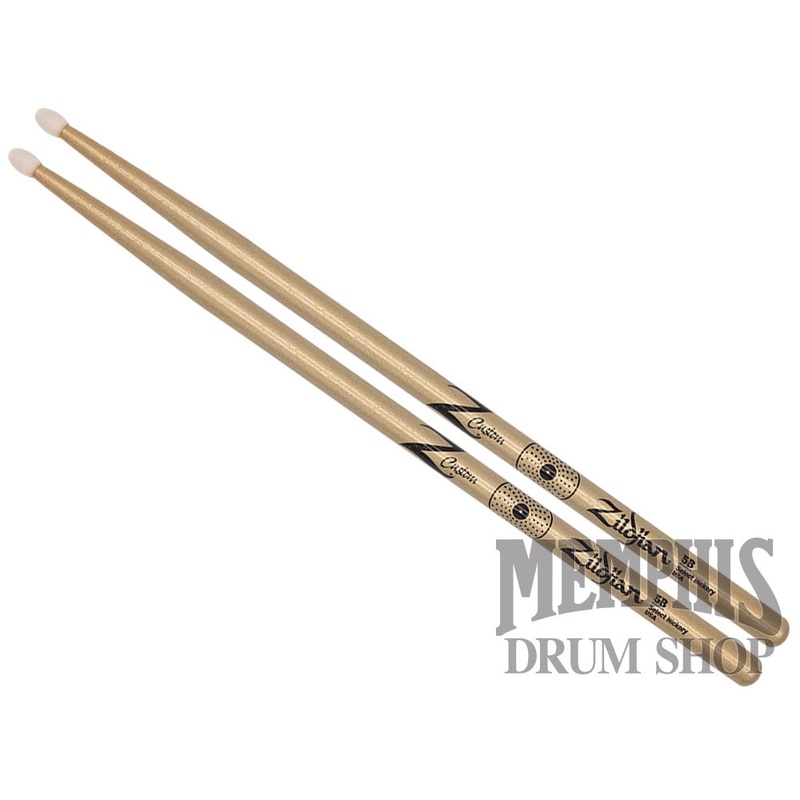 Zildjian Limited Edition Z Custom Collection - 5B Gold Chroma Nylon Tip Drumsticks