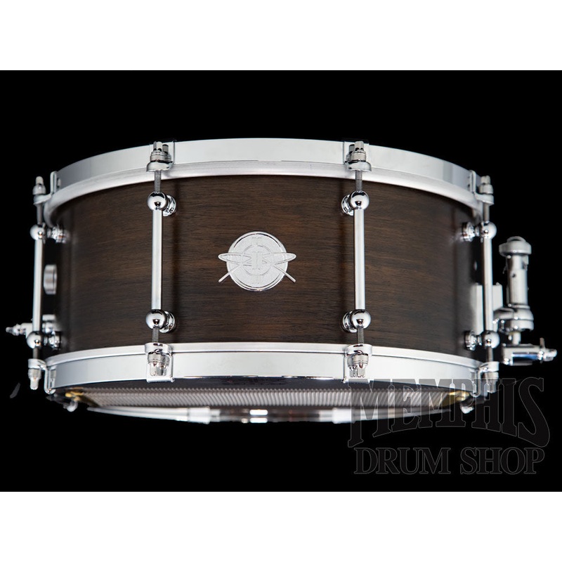 Dunnett Classic 14x6.5 Monoply Walnut Snare Drum with Cold-Rolled Hoops