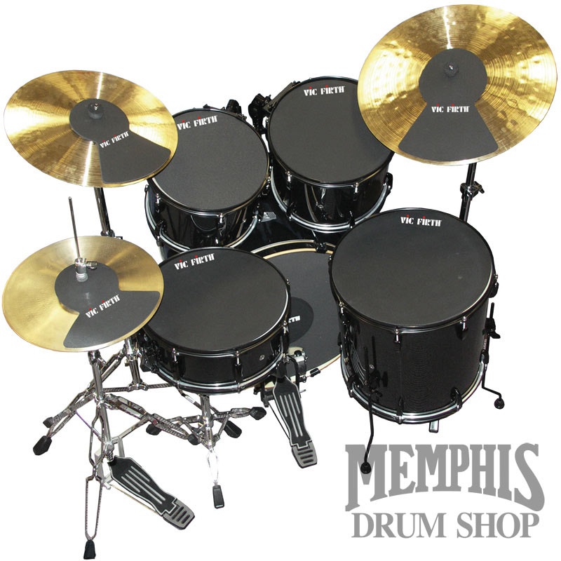 Vic Firth Drum and Cymbal Mute Prepack 10/12/14/14/22/HH/Cym(2)