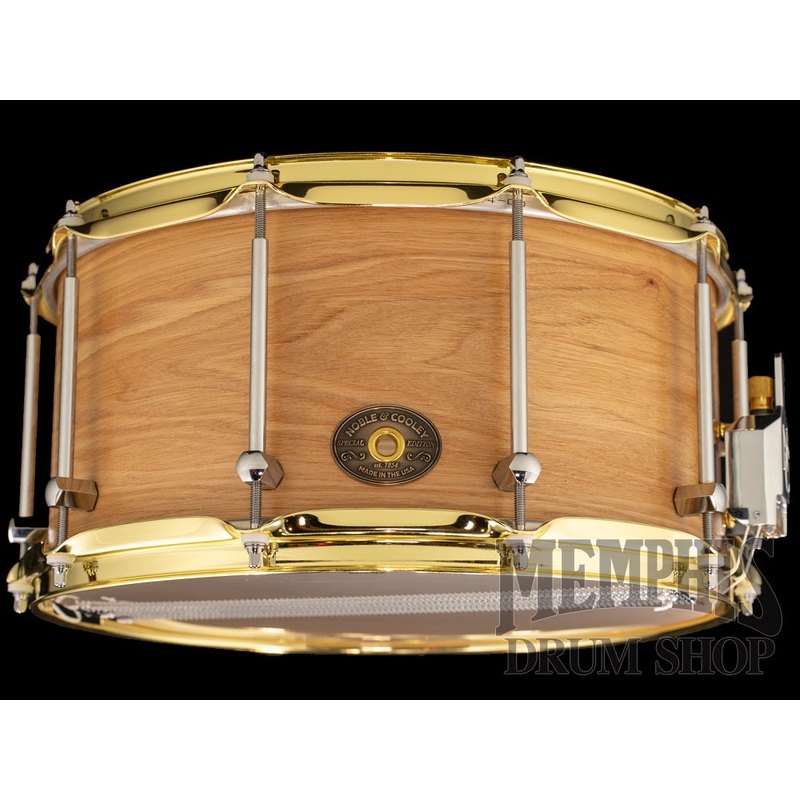 Noble & Cooley 14x7 Special Edition Solid Shell Classic Hickory Snare Drum