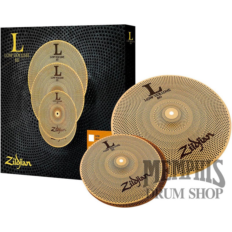Zildjian L80 Series Low Volume Cymbal Box Set 13/18