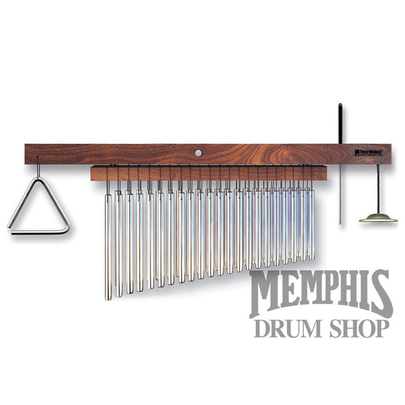 TreeWorks Studio Double Row Chimes with Triangle and Mini Cymbal