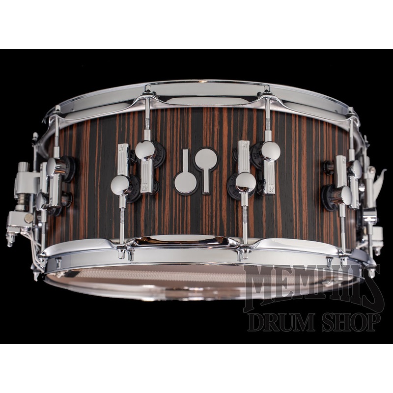Sonor 14x6.5 SQ2 Series Medium Beech Snare Drum - Ebony Semi Gloss