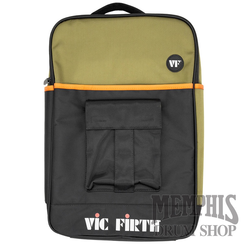 Vic Firth Professional Tech Backpack - Green/Black