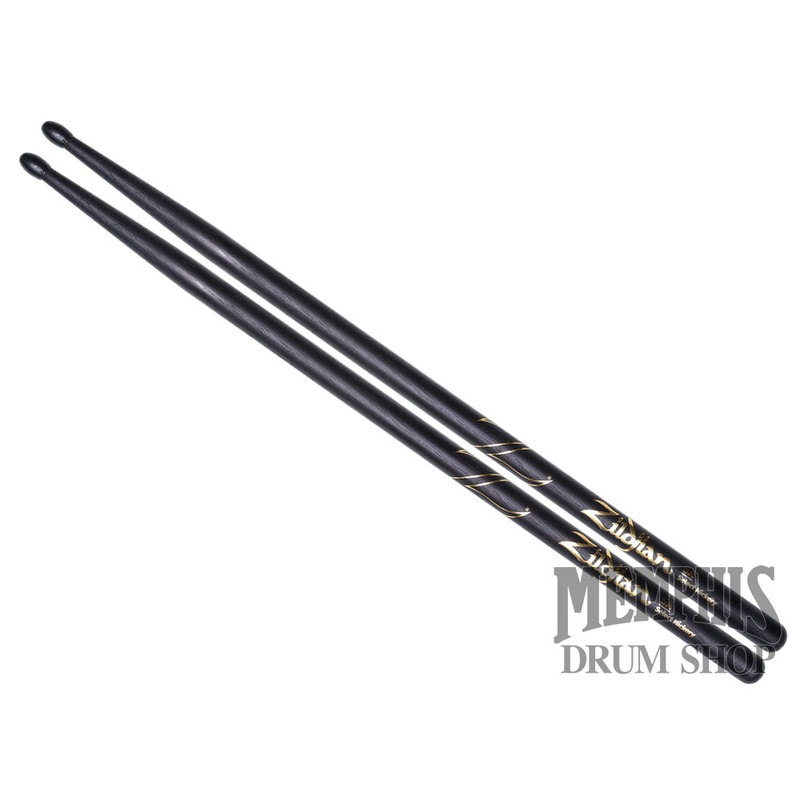 Zildjian Hickory Series - 5A Nylon Tip Black Drumsticks Z5ANB