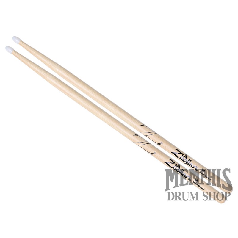 Zildjian Hickory Series - 5A Nylon Tip Natural Drumsticks Z5AN