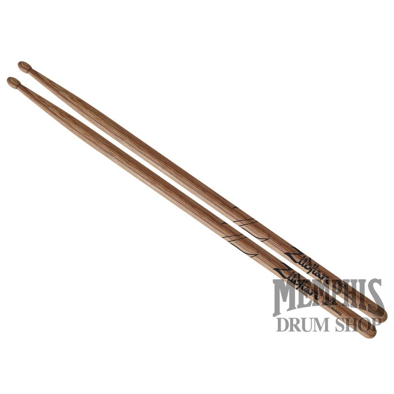 Zildjian Laminated Birch Series - Heavy Jazz Wood Tip Natural Drumsticks ZJZH