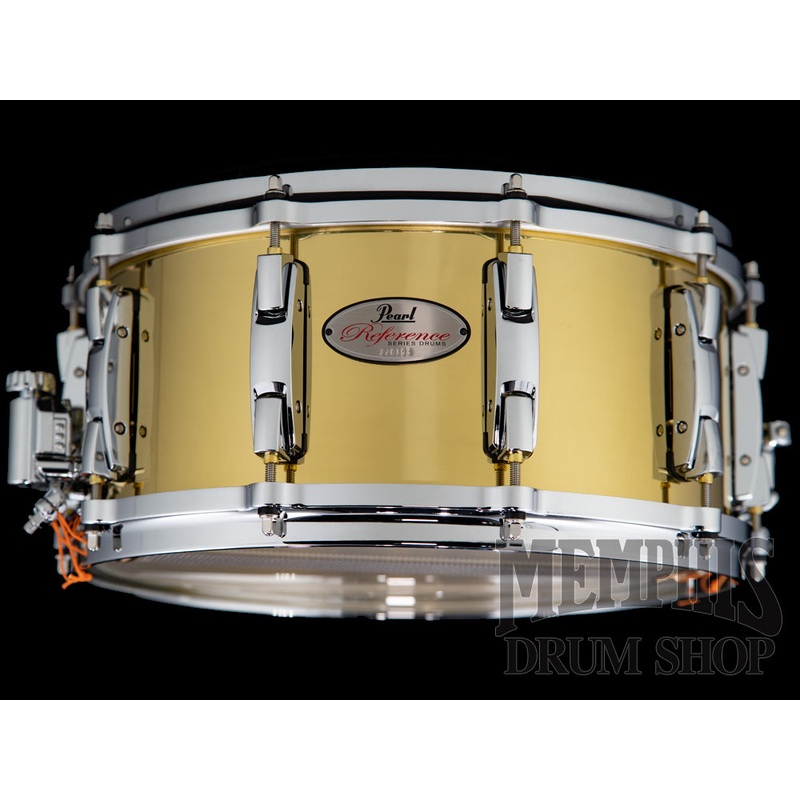 Pearl 14x6.5 Reference Brass Snare Drum