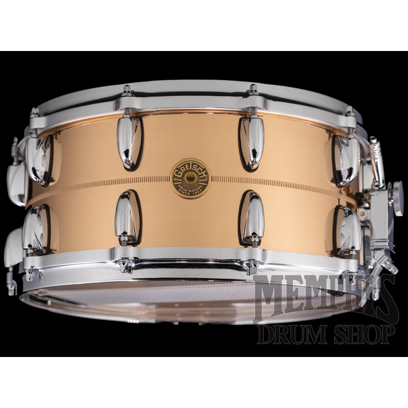 Gretsch 14x6.5 USA Custom Bronze Snare Drum