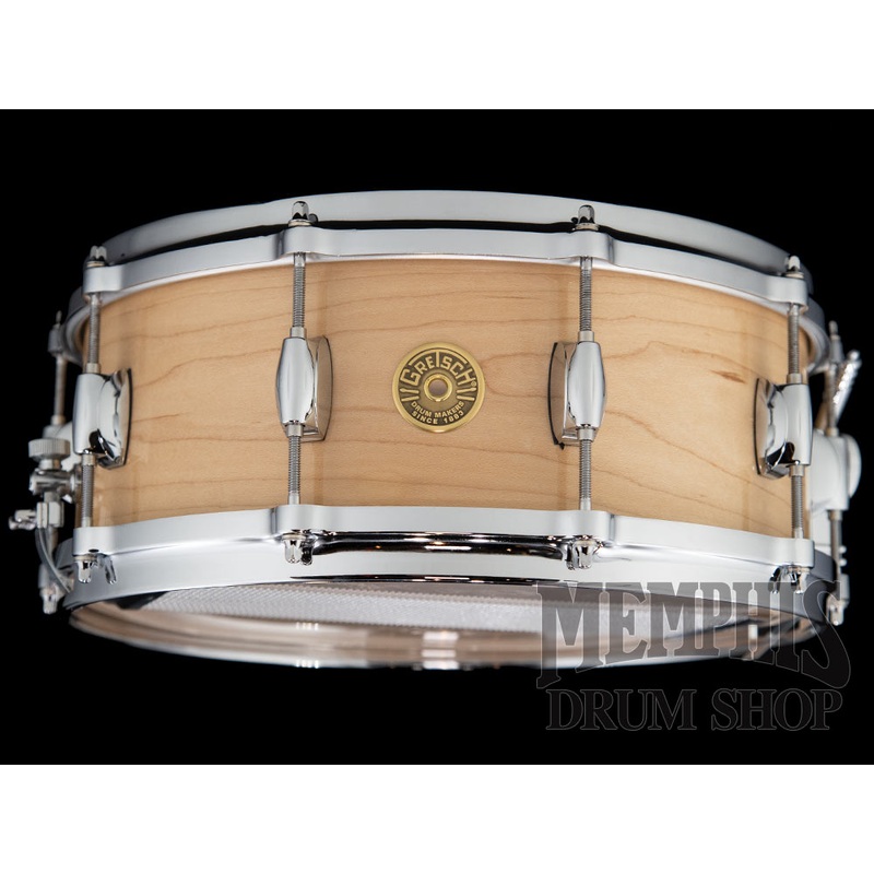 Gretsch 14x5.5 USA Custom Solid Maple Snare Drum