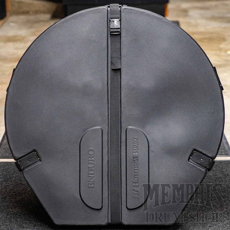 Humes & Berg 24" Enduro Gong Case with Pro Lining - Black