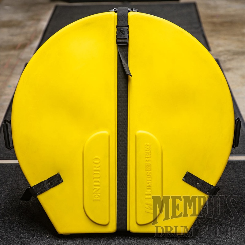 Humes & Berg 28 Enduro Gong Case with Pro Lining - Yellow
