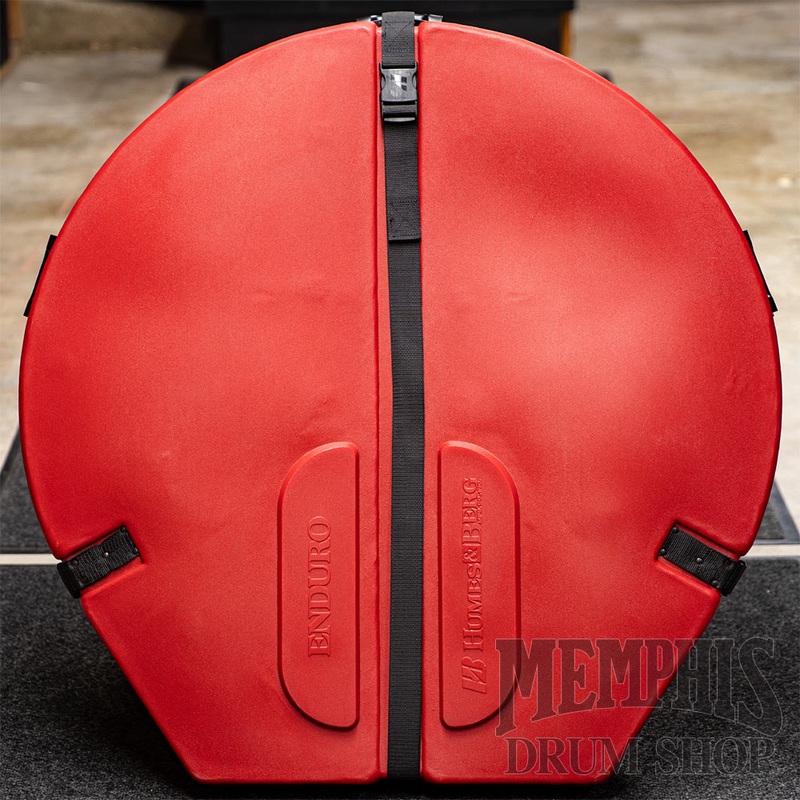 Humes & Berg 32 Enduro Gong Case with Pro Lining - Red