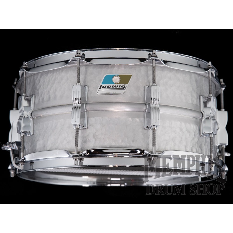 Ludwig 14x6.5 Acrolite Classic Hammered Snare Drum