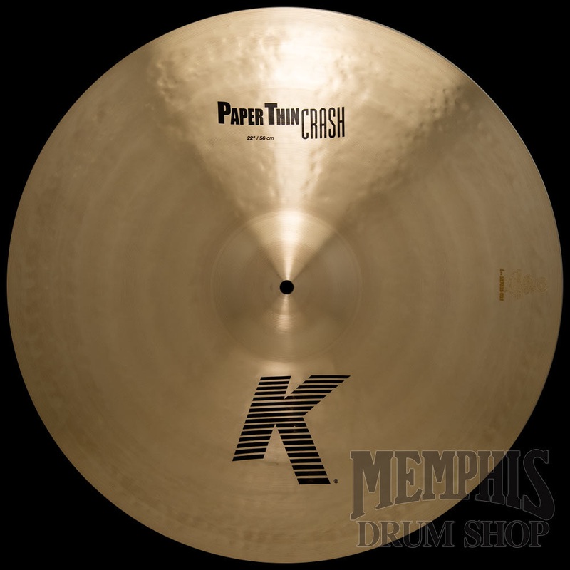Zildjian 22" K Paper Thin Crash Cymbal