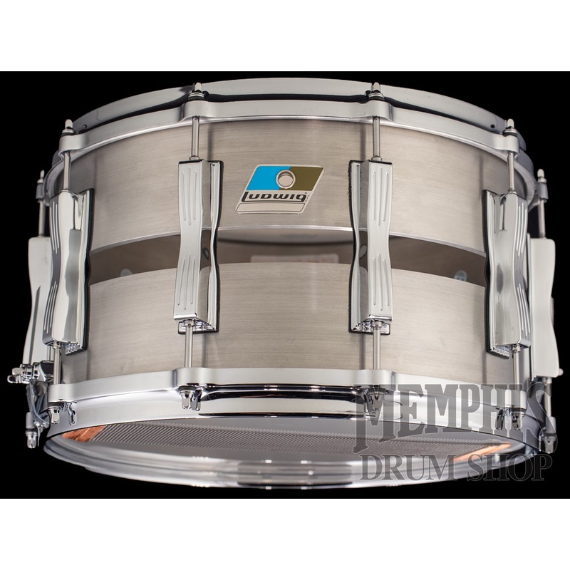 Ludwig 14x8 Slotted Coliseum Cast Aluminum Snare Drum