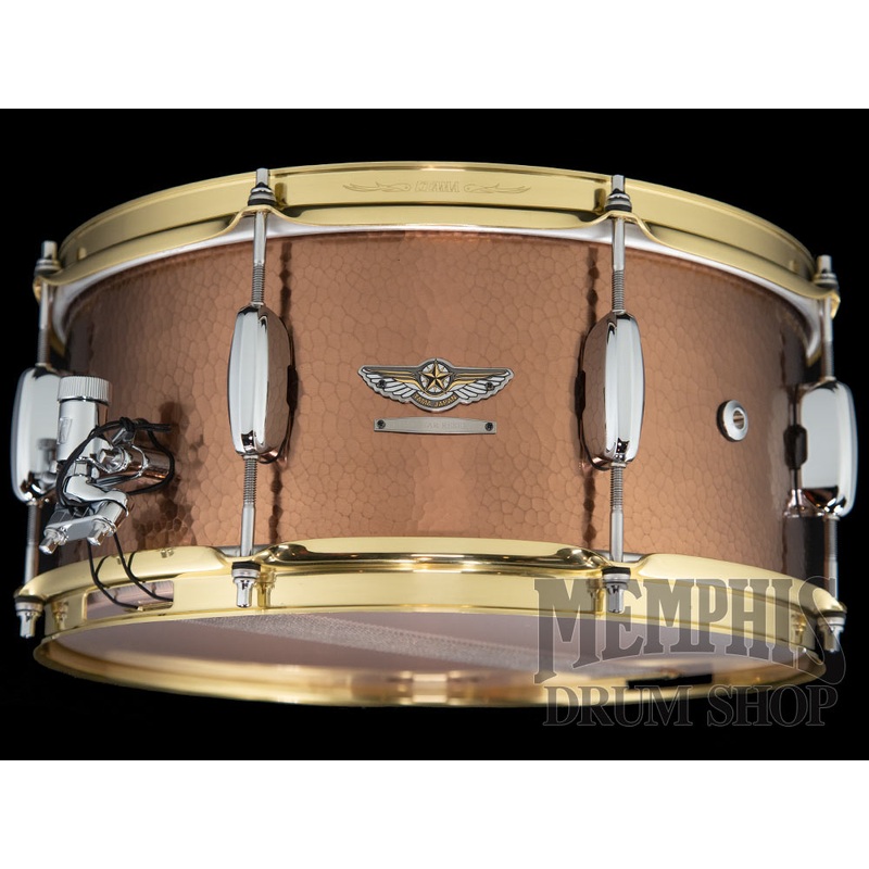 Tama 14x6.5 Star Reserve Hand Hammered Copper Snare Drum