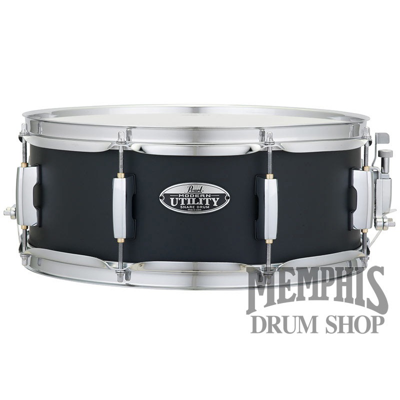Pearl 14x5.5 Modern Utility Snare Drum - Satin Black