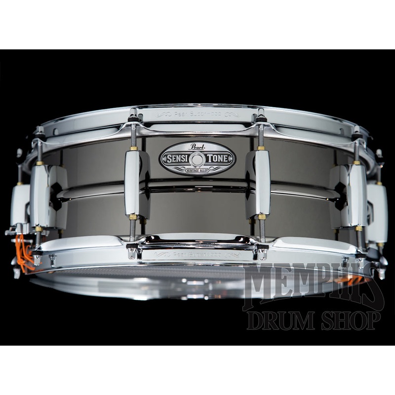Pearl 14x5 SensiTone Heritage Alloy Black/Brass Snare Drum