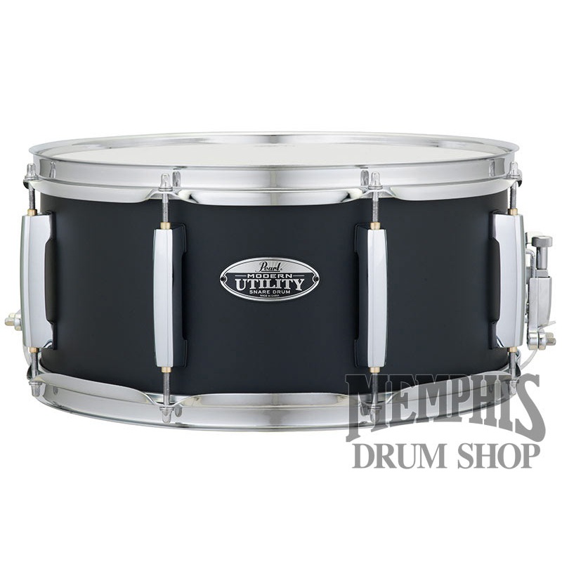 Pearl 14x6.5 Modern Utility Snare Drum - Satin Black
