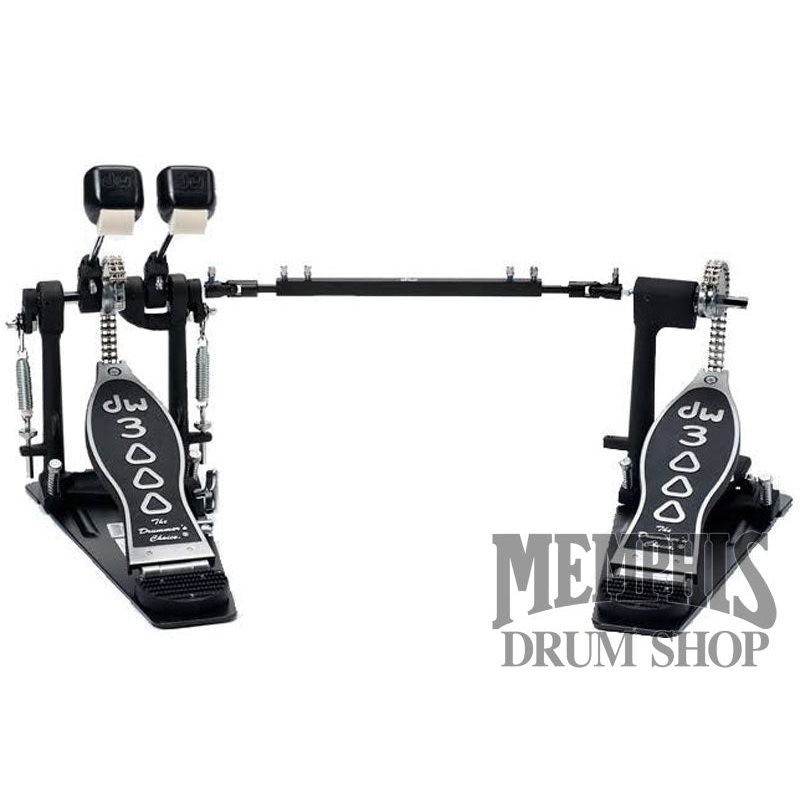 DW 3000 Series Double Bass Drum Pedal - Left Footed