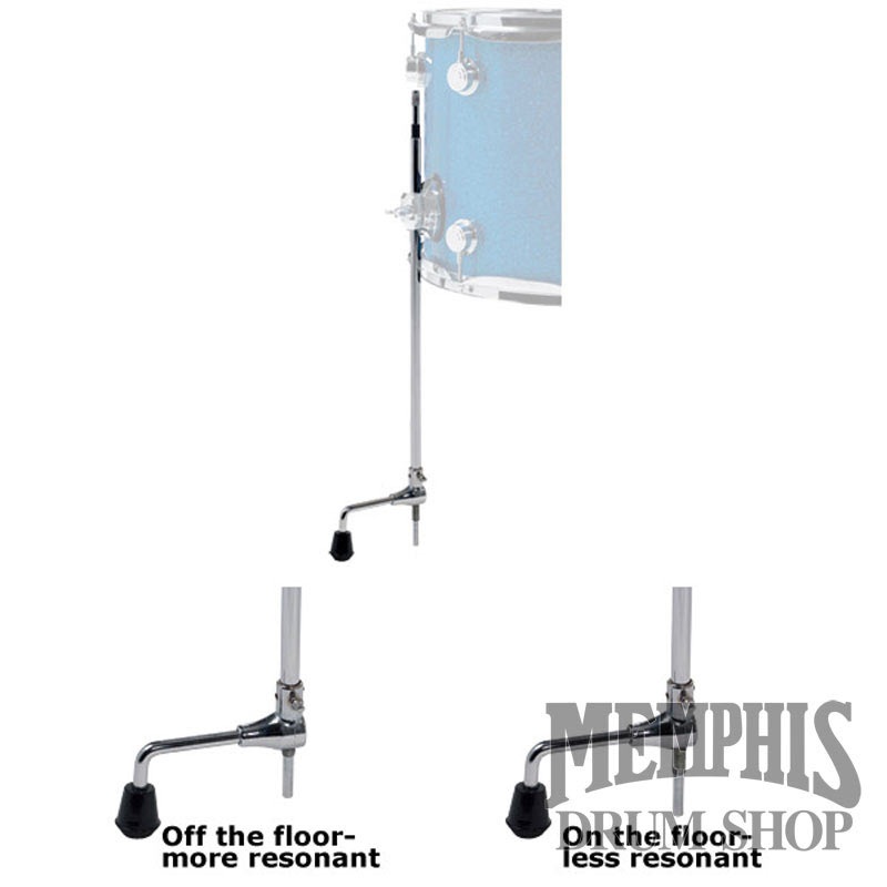 DW Fine Tune Floor Tom Leg - Chrome