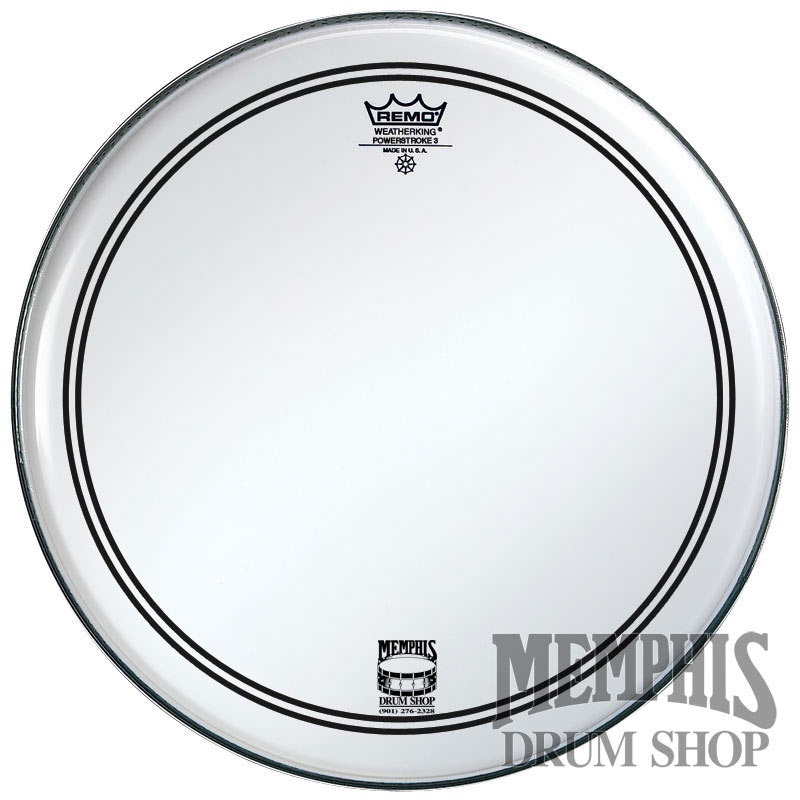 Remo Clear Powerstroke P3 24" Bass Drumhead