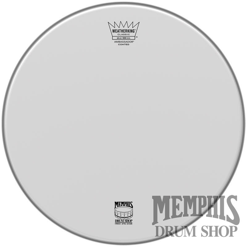 Remo Coated Classic Fit Ambassador 18" Tom Drumhead