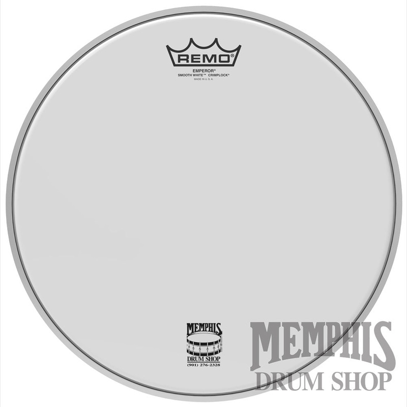 Remo Smooth White Emperor 12" Marching Drumhead - Crimplock