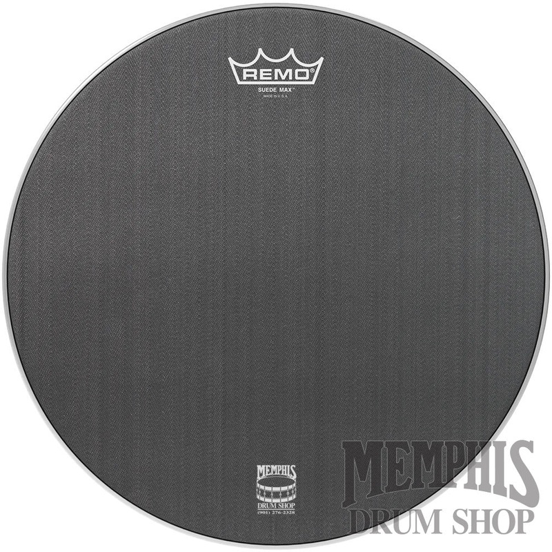 Remo Suede Max 14" Marching Snare Drumhead - Black