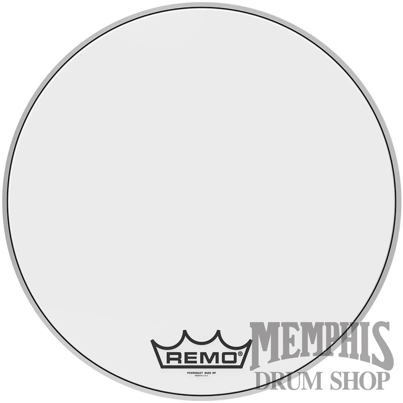 Remo Powermax Ultra White 26" Marching Bass Drumhead - Crimplock
