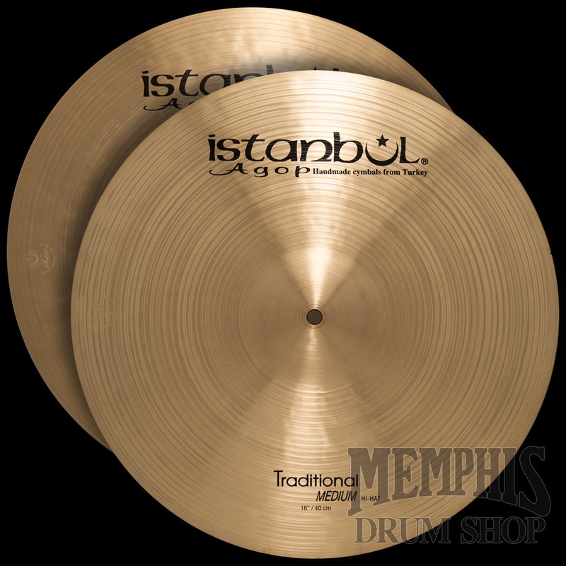 Istanbul Agop 16" Traditional Medium Hi-Hats